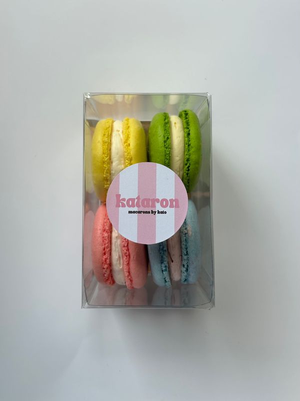 Fruitjes - doosje van 4 macarons