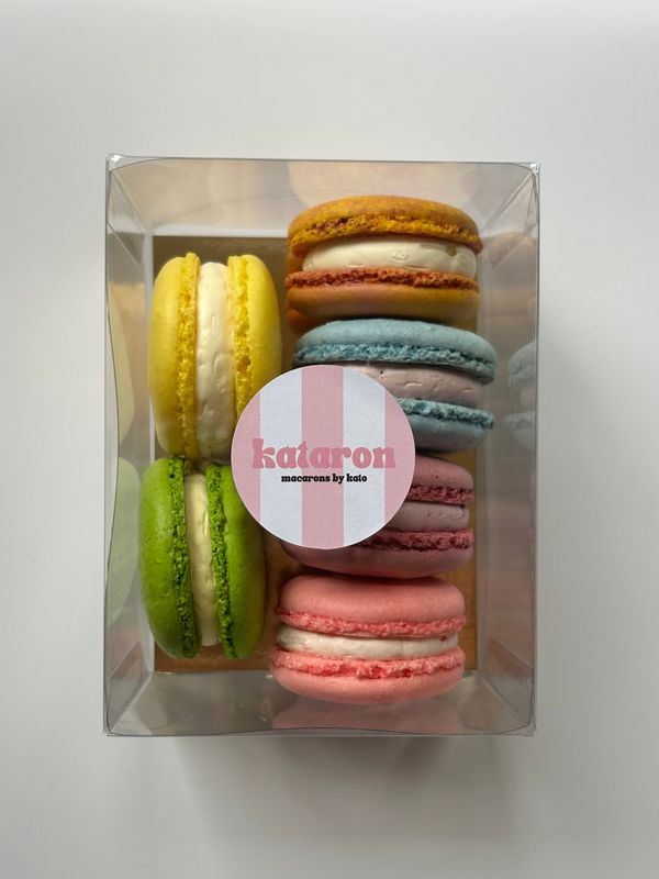Fruitjes - doosje van 6 macarons