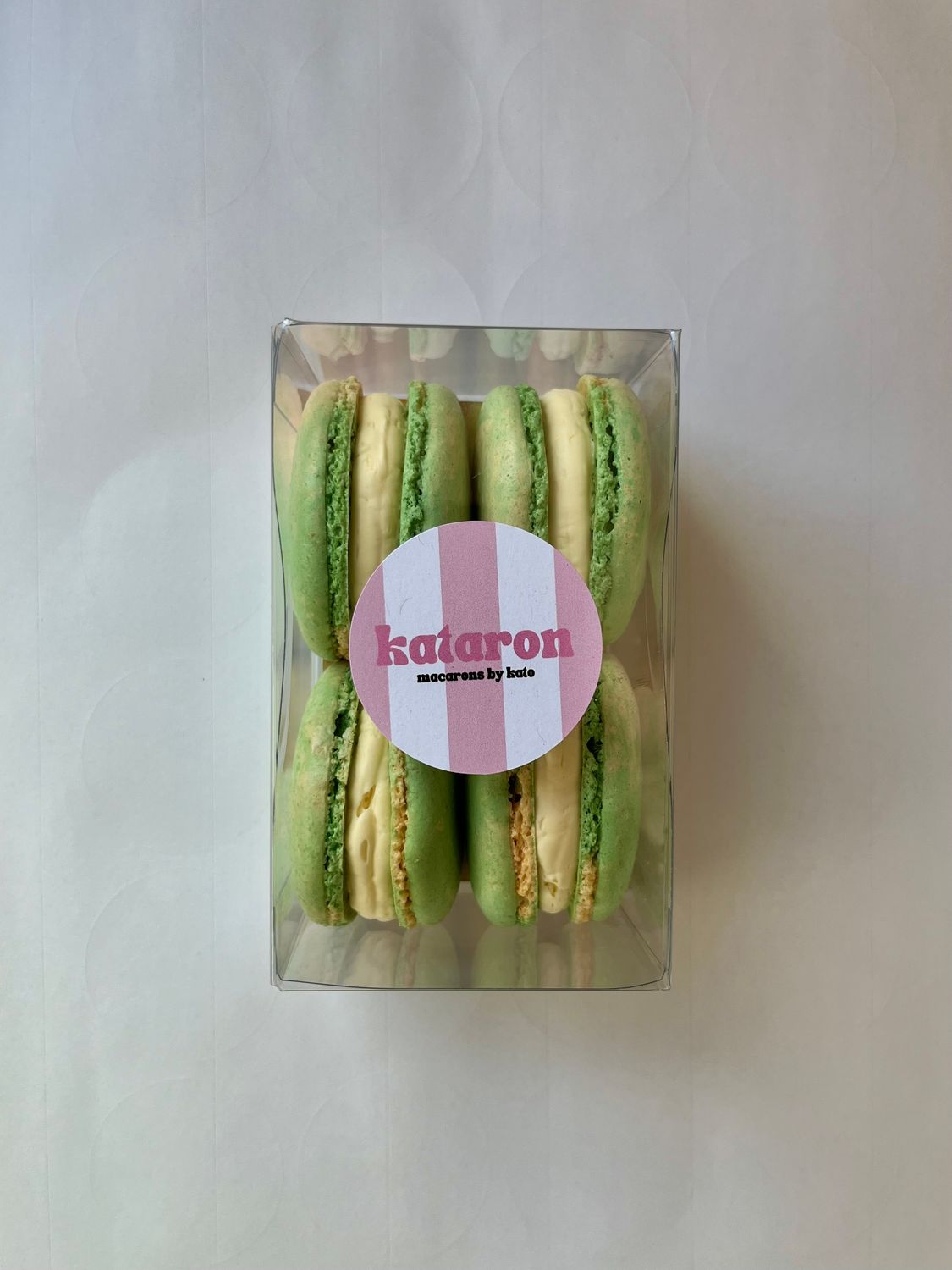Gember - limoen - doosje van 4 macarons