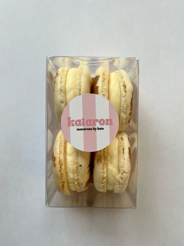 Champagne - doosje van 4 macarons
