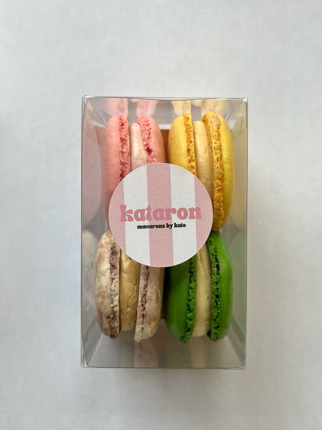 Kato's favorites - doosje van 4 macarons