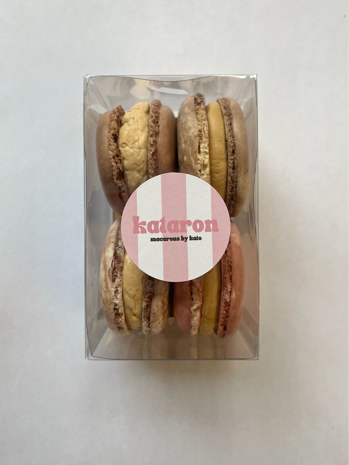 Koffie - doosje van 4 macarons