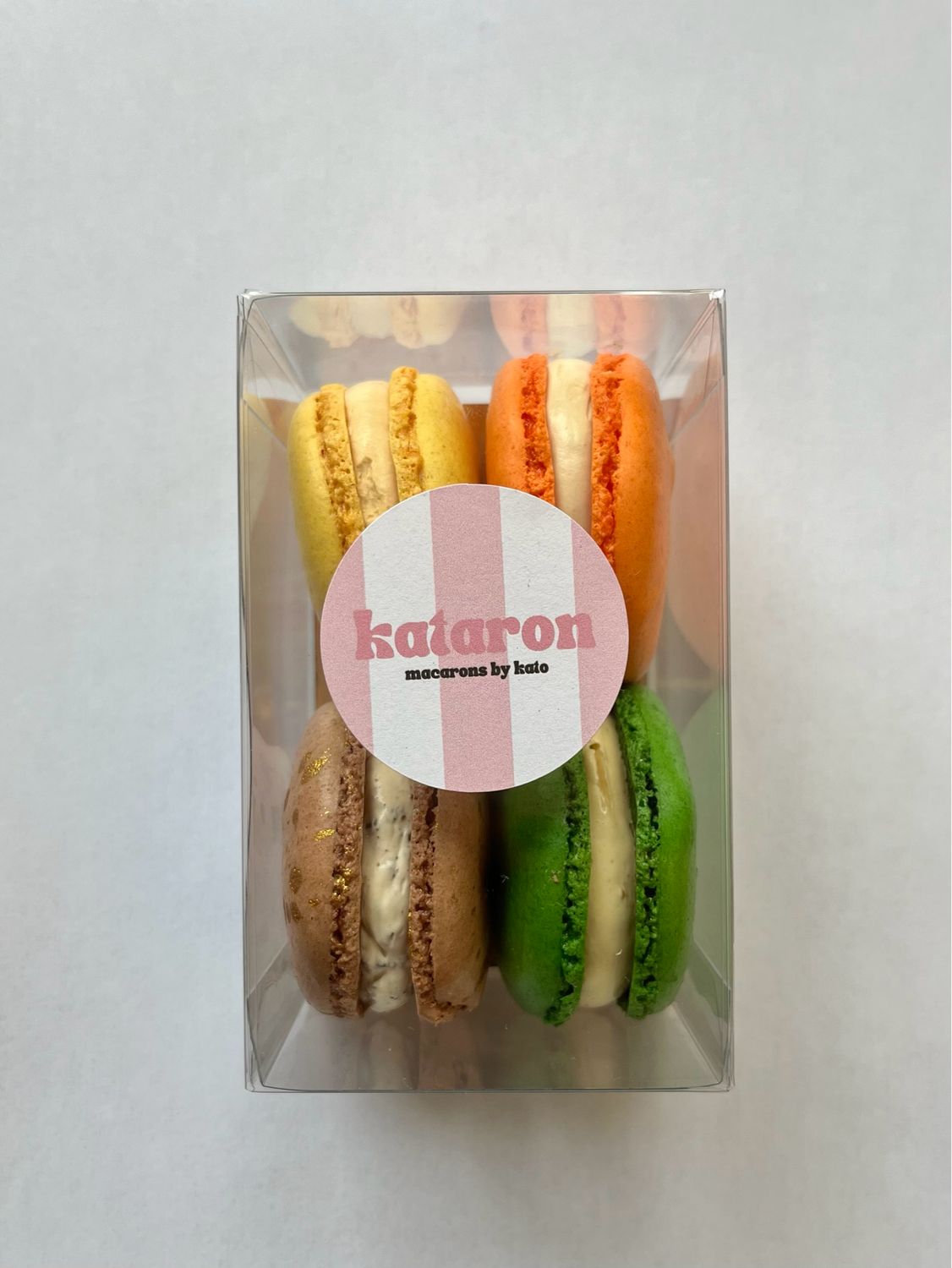 Klassiekers - doosje van 4 macarons