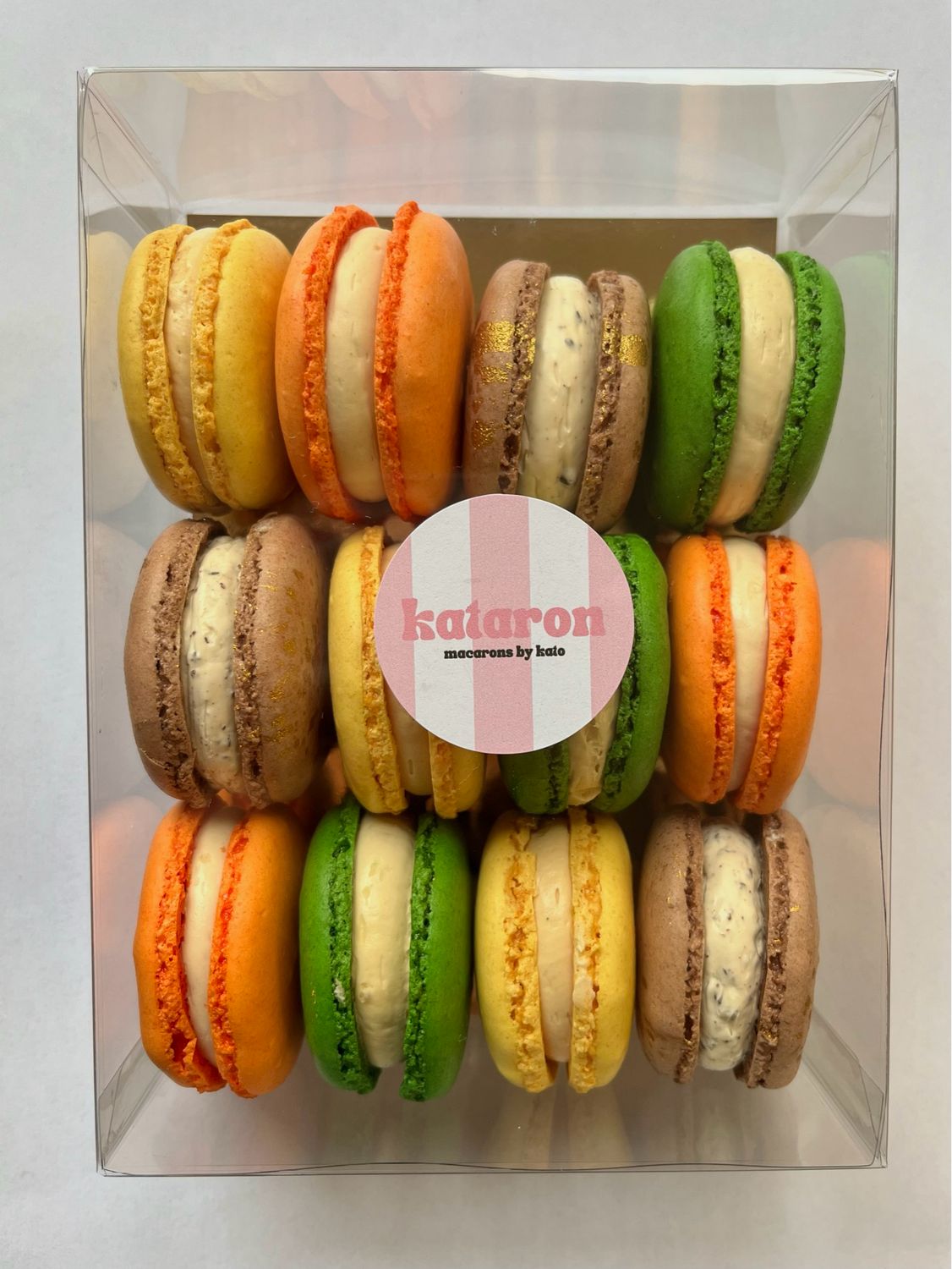 Klassiekers - doosje van 12 macarons