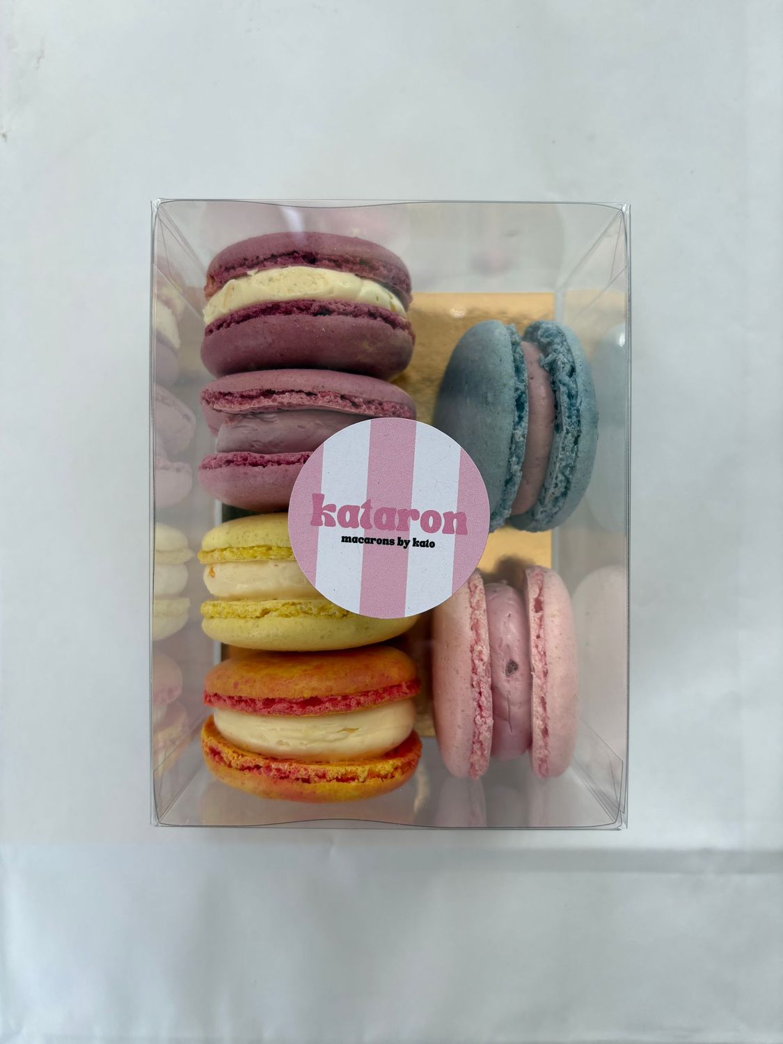 Fruitjes - doosje van 6 macarons