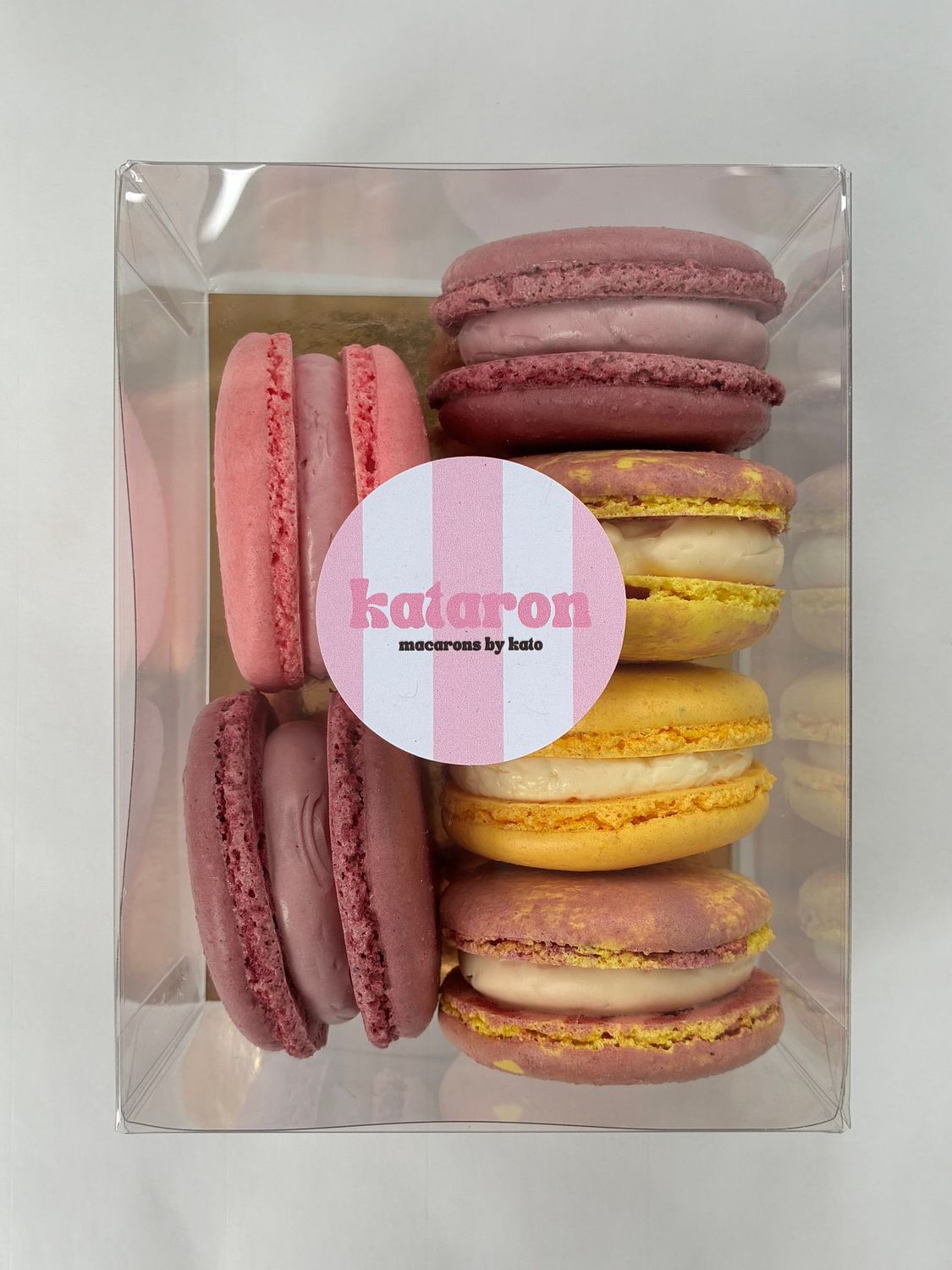 FRUITJES - doosje van 6 macarons FRUITJES - doosje van 6 macarons
