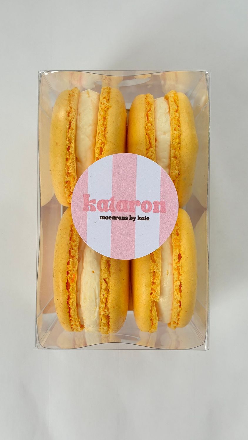 CITROEN- doosje van 4 macarons CITROEN- doosje van 4 macarons