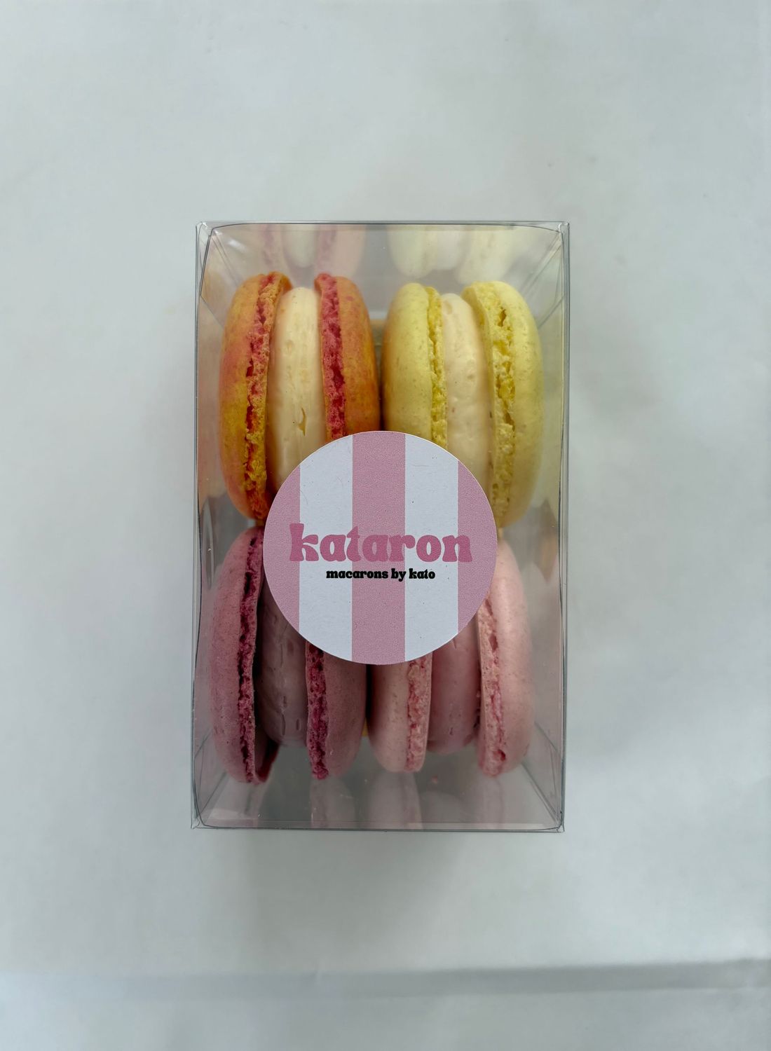 Fruitjes - doosje van 4 macarons