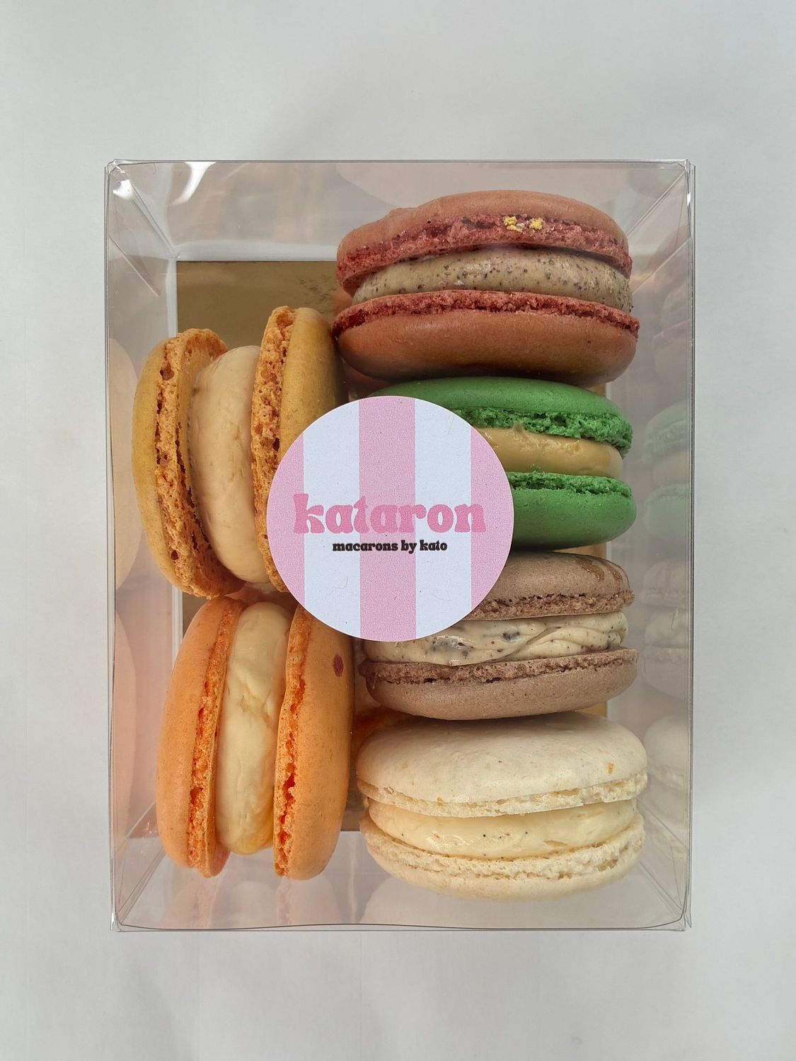 CLASSICS - doosje van 6 macarons CLASSICS - doosje van 6 macarons
