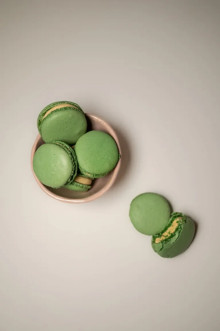 Pistache - doosje van 4 macarons