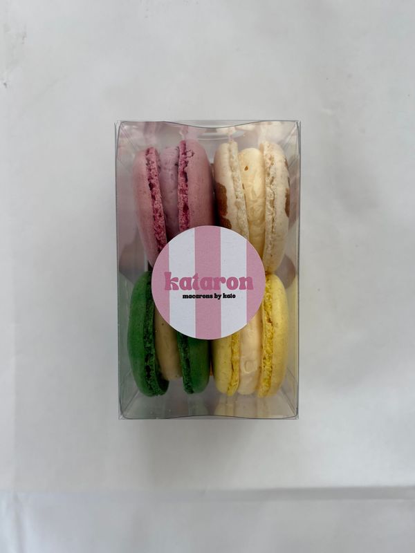 Kato's favorites - doosje van 4 macarons