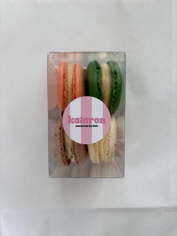 Klassiekers - doosje van 4 macarons