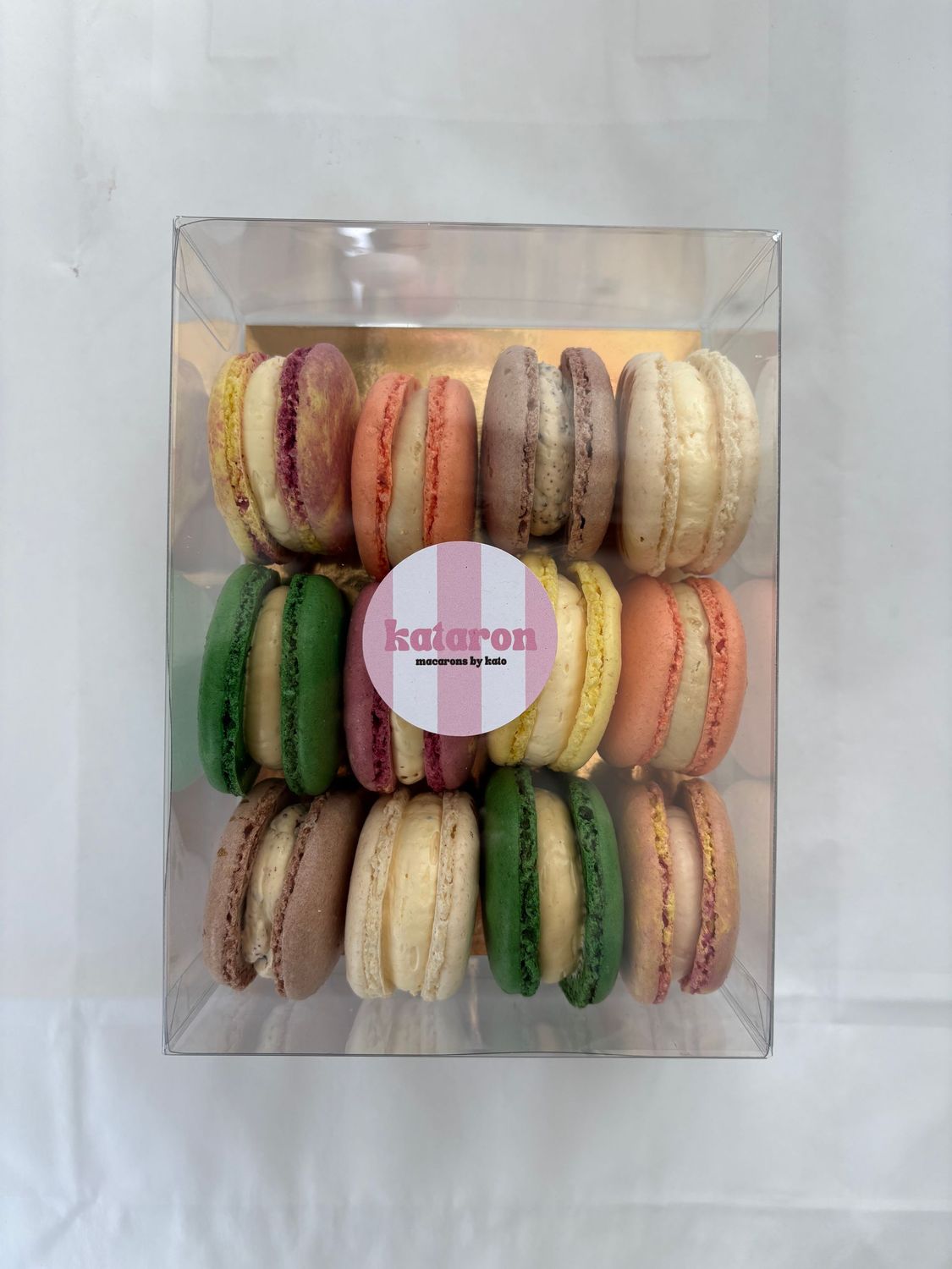 Klassiekers - doosje van 12 macarons