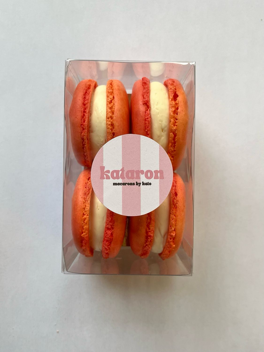 Mango - doosje van 4 macarons