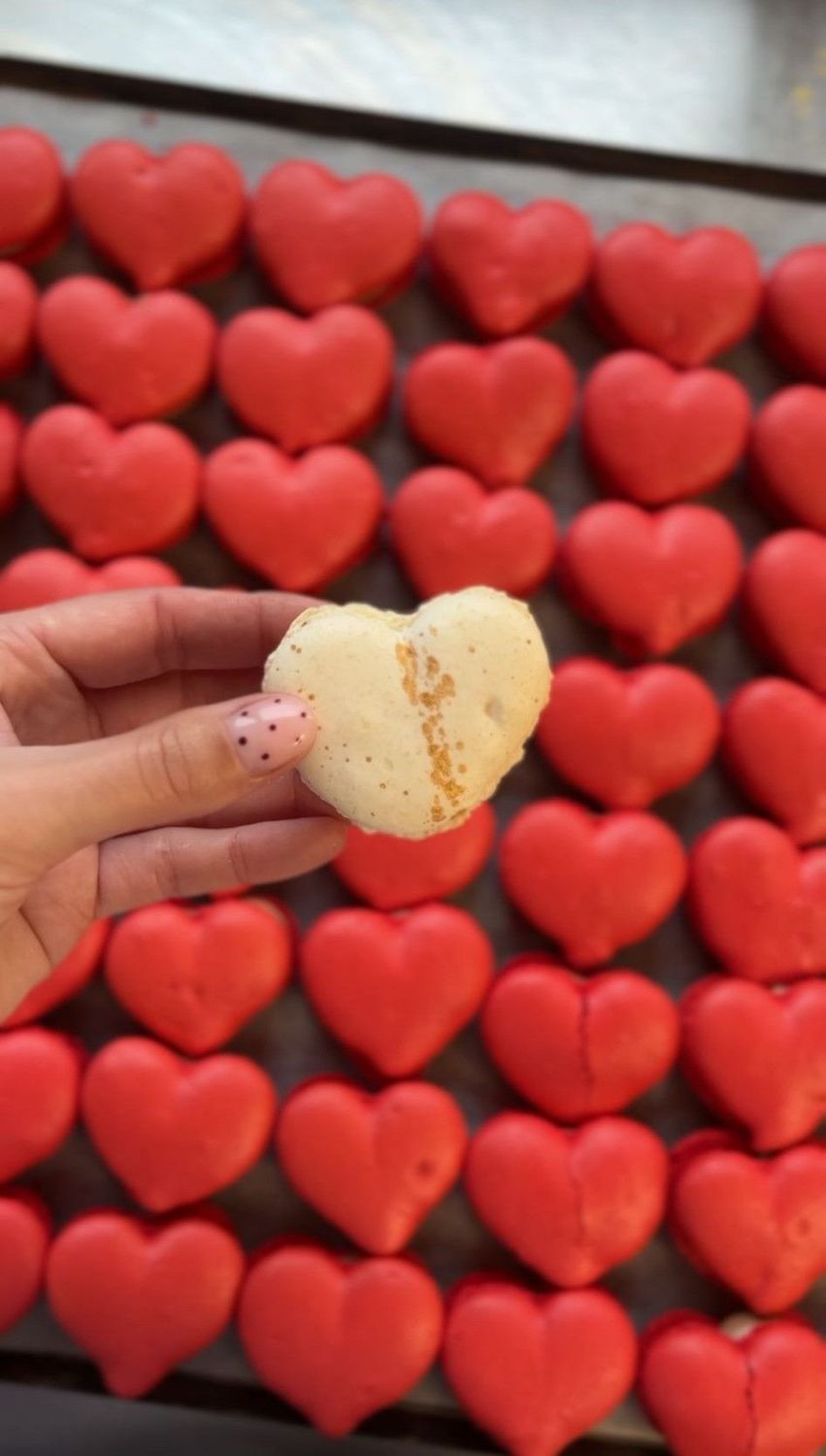 VALENTIJN - doosje van 12 hartjes (mengeling)