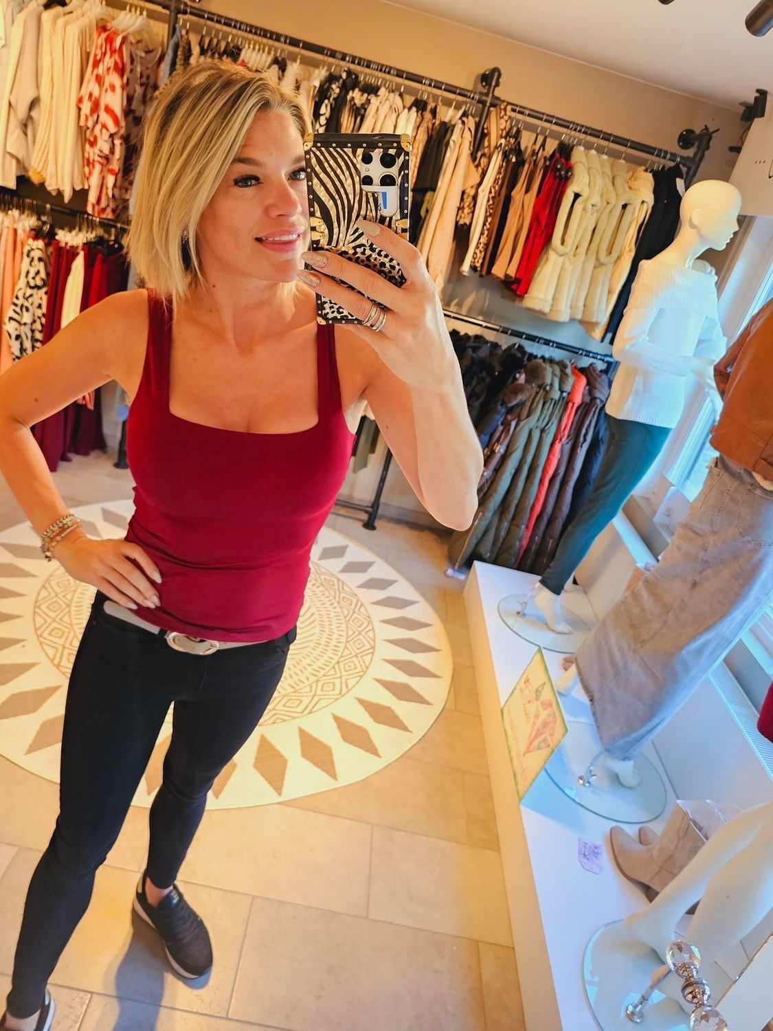 Basic top - Bordeaux