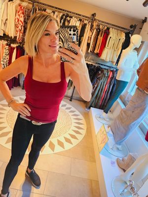 Basic top - Bordeaux