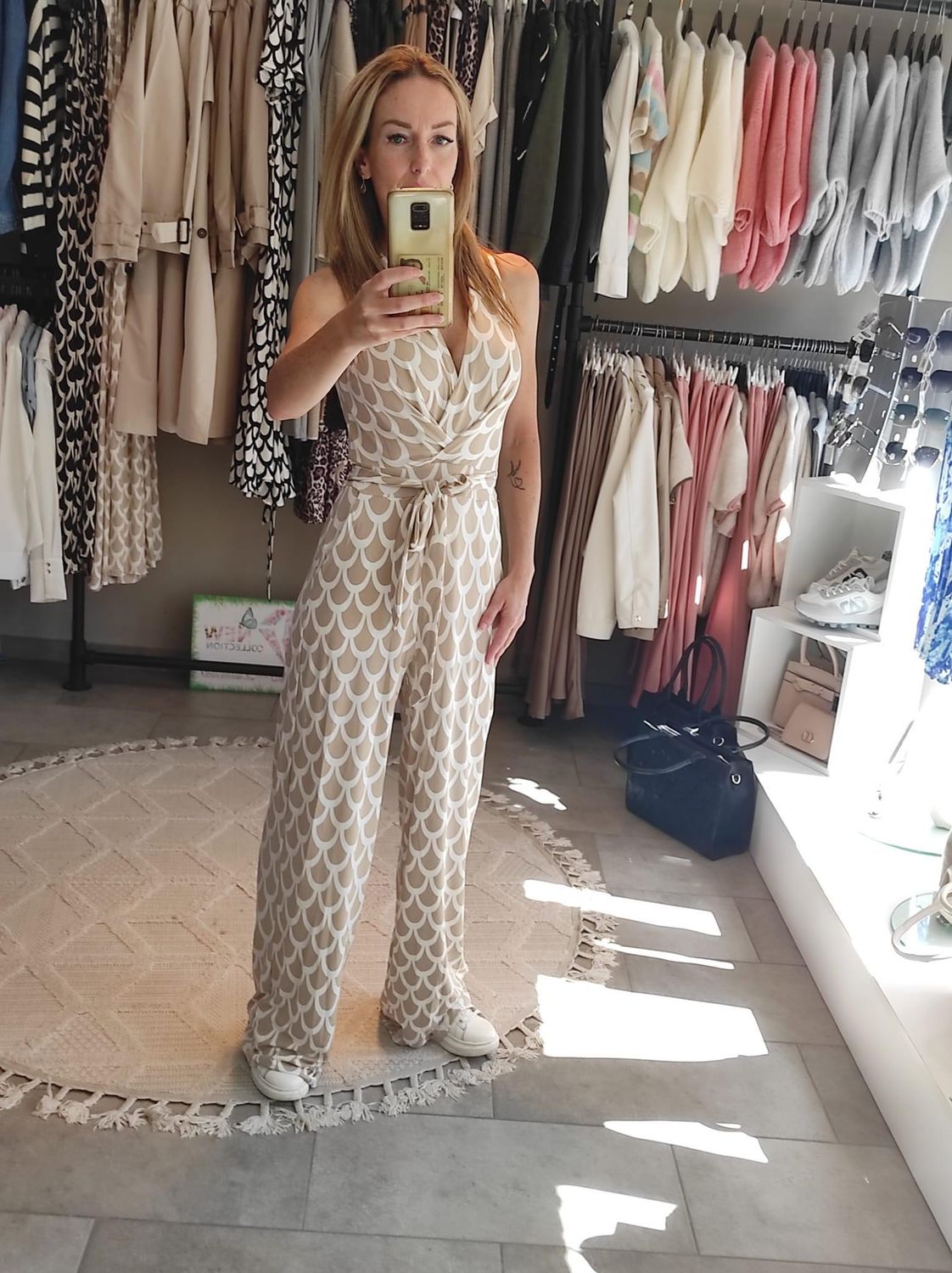 Jumpsuit lou - beige