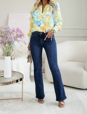 Estee Brown - Curvy jeans flared pushup
