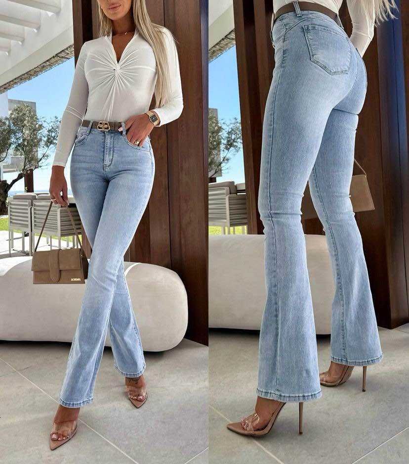 Estee Brown - jeans flared push up