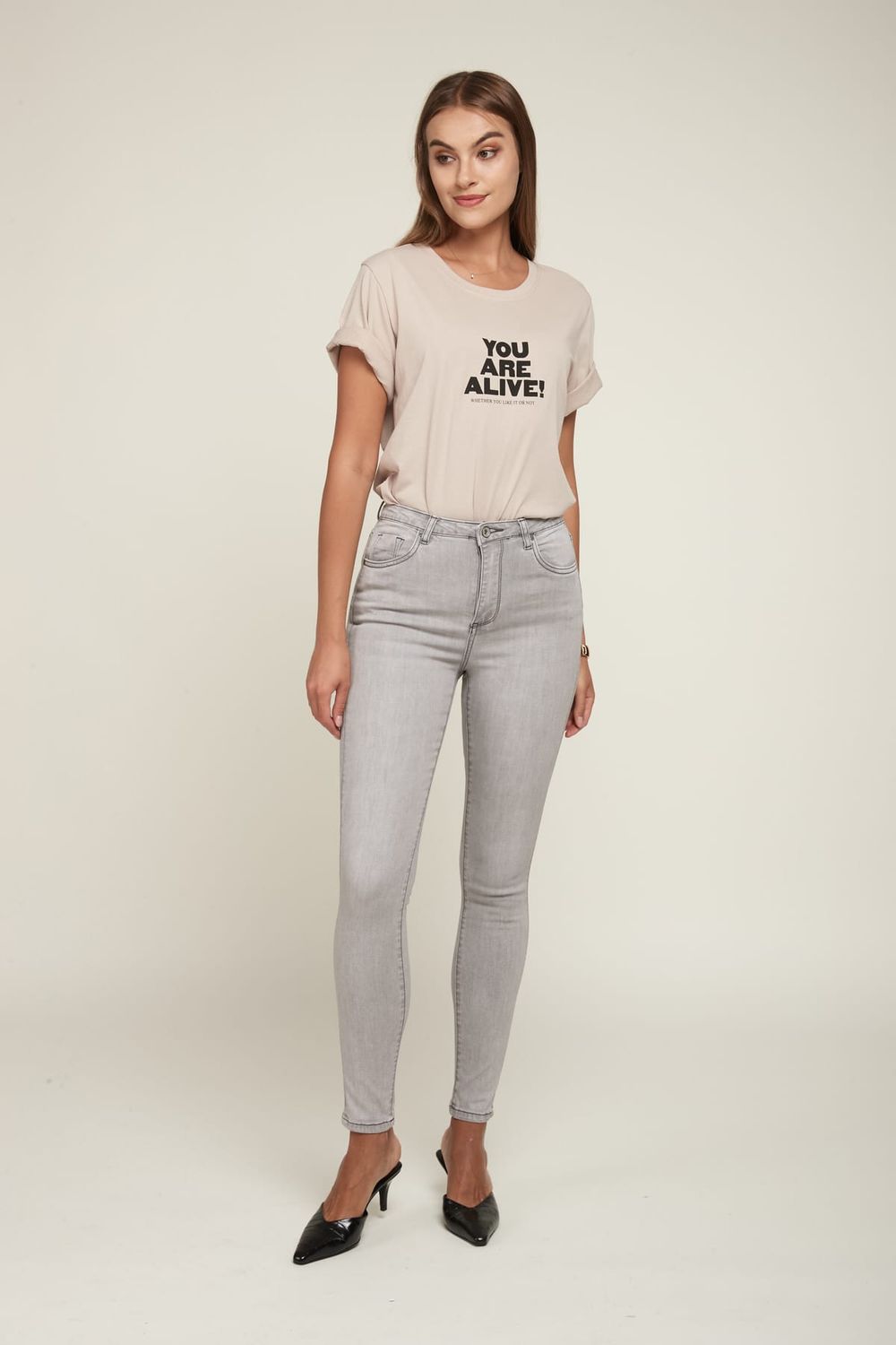 Toxik3 - High Waist skinny jeans