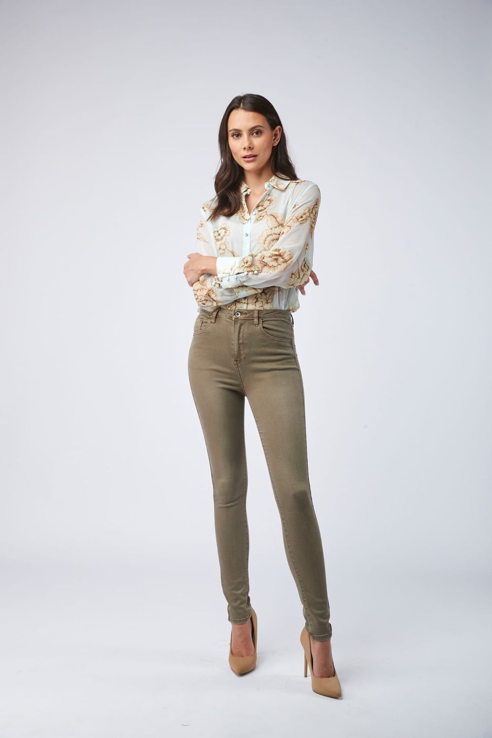 Toxik3 - high Waist skinny jeans