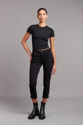 Toxik3 - Boyfriend strass - Zwart