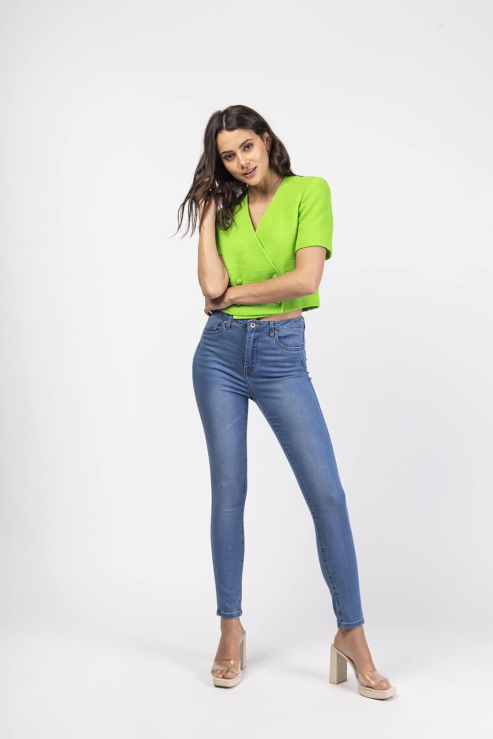 Toxik3 - high Waist skinny