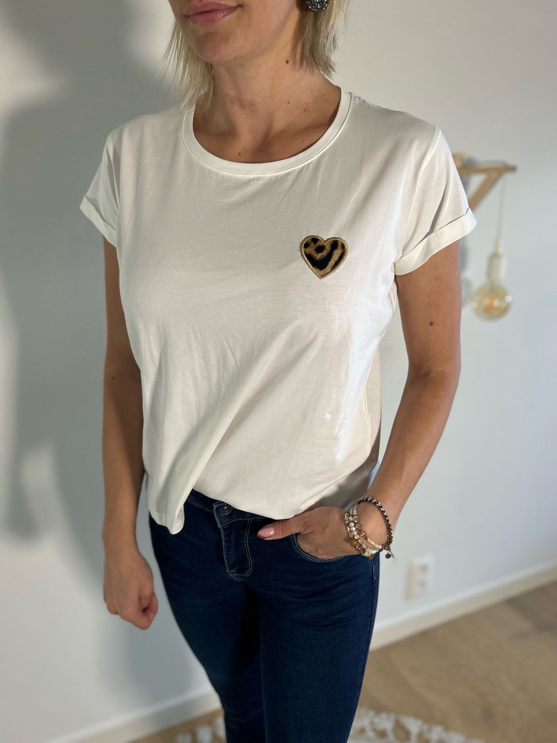 T-shirt Fientje - Wit
