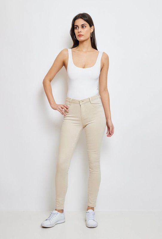 Estee Brown - Skinny jeans - Beige