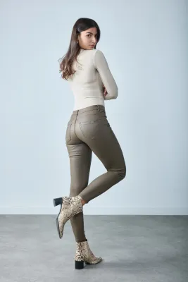 Toxik3 - Lederlook - Taupe