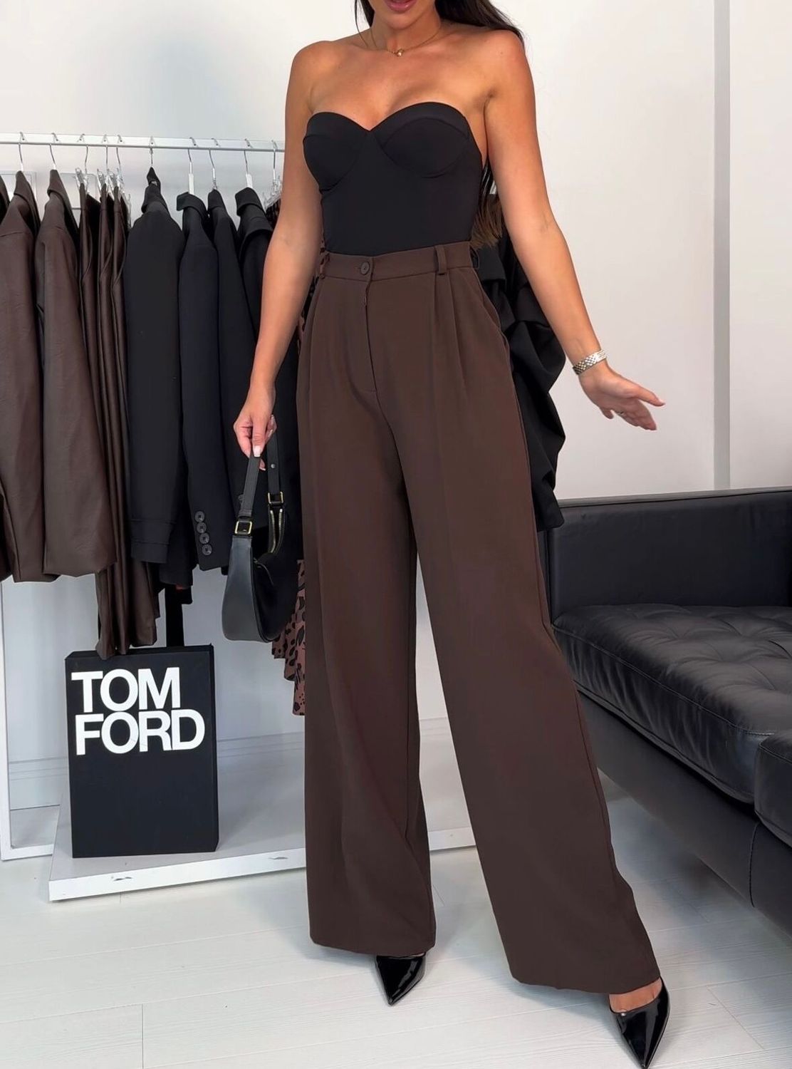 Broek Lori - Marron