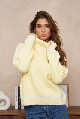 Trui Aline - Geel