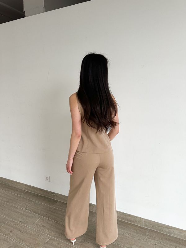 Pantalon Femme - Beige