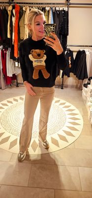 Pull Teddy - Zwart