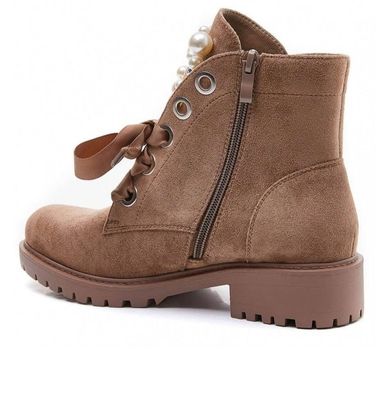 Pearly boots - beige