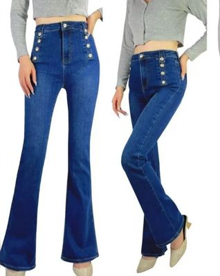 Estee Brown - flared jeans knopen