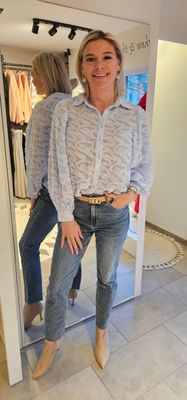 Blouse Valerie - Babyblauw
