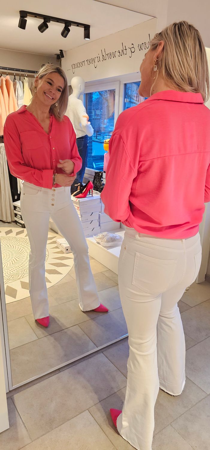 Blouse Berlinda - Fushia