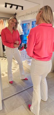 Blouse Berlinda - Fushia