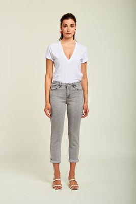 Toxik3 Mom jeans - Grijs