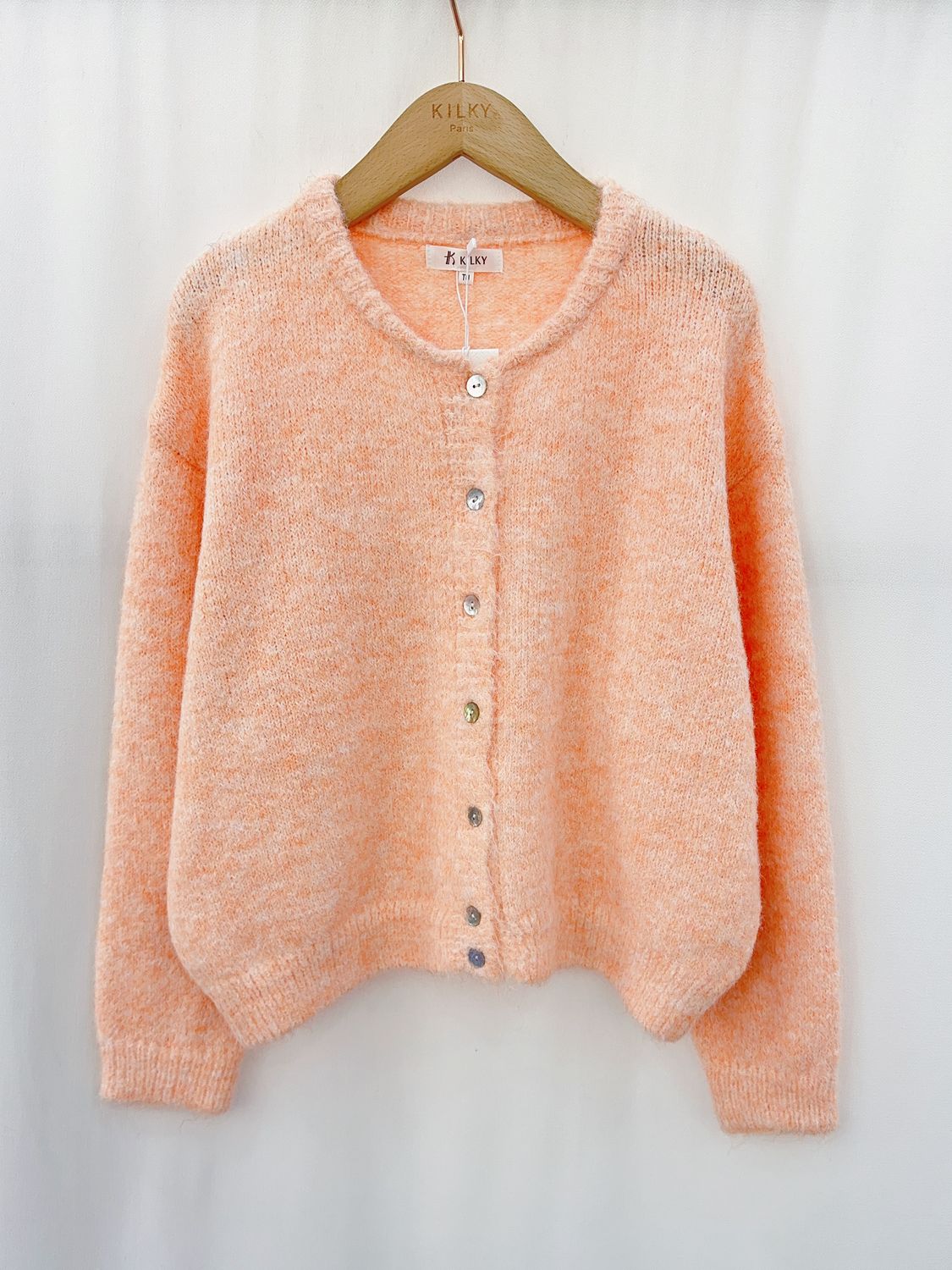 Cardigan Jennifer - Coraal