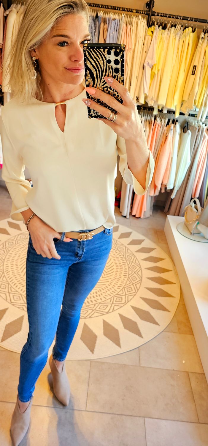 Blouse Ellis - Crème