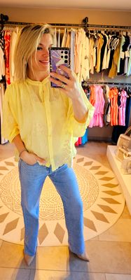 Blouse Sophia - Geel
