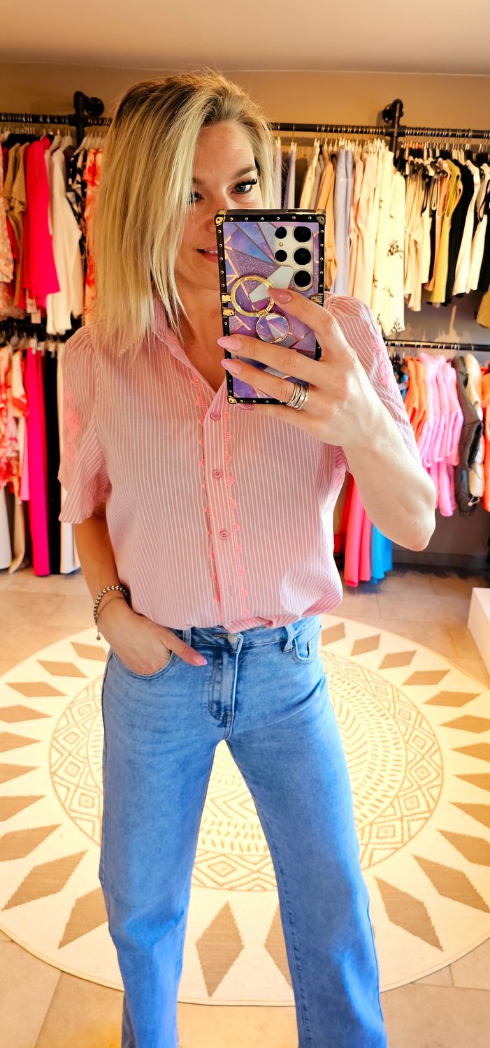 Blouse Elena - Roze
