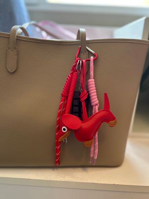 sleutelhanger Teckel - Rood