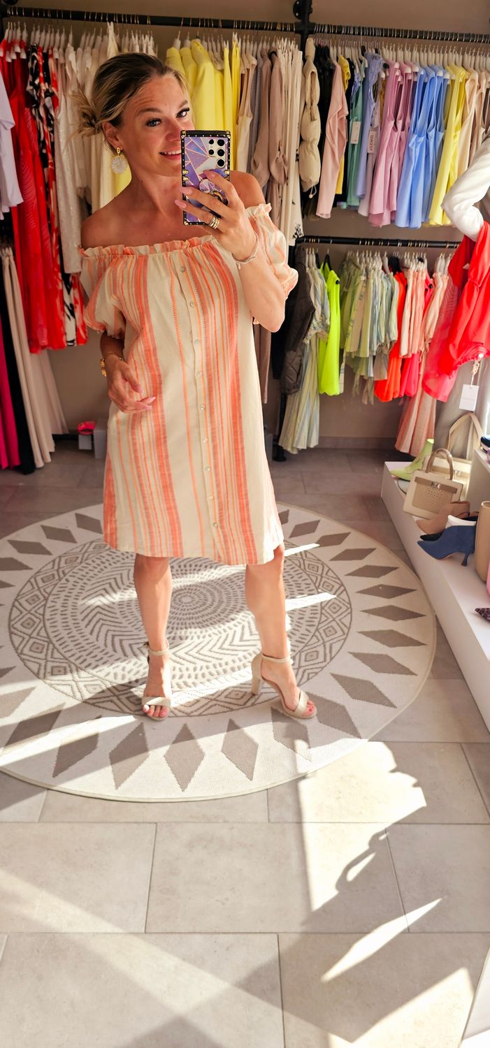Amélie &amp; Amélie - Noa - Beige/Coral