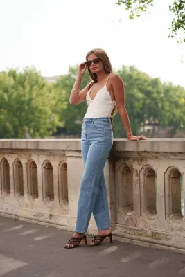 Straight jeans