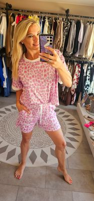 2 delige set - Leopard