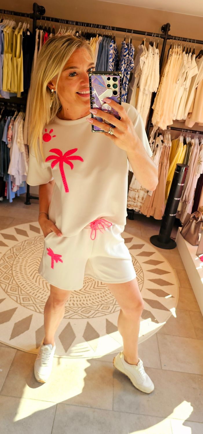 2 delige set - Palmboom